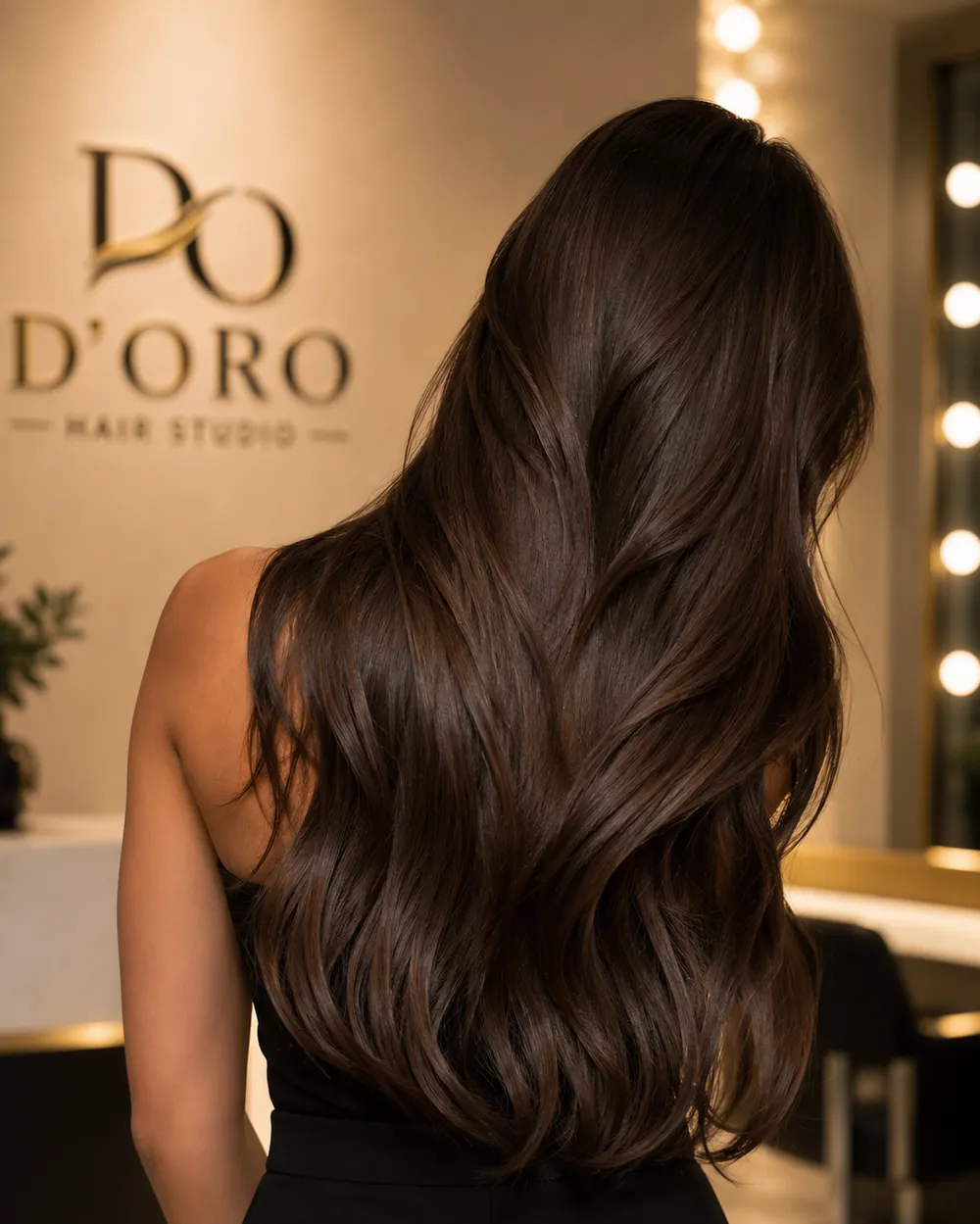 Cabelo com volume natural